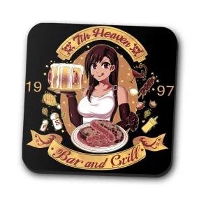 7th Heaven Bar and Grill - Coasters