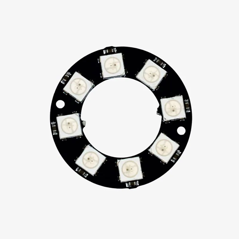 8 Bit WS2812 RGB LED Circular Development Board