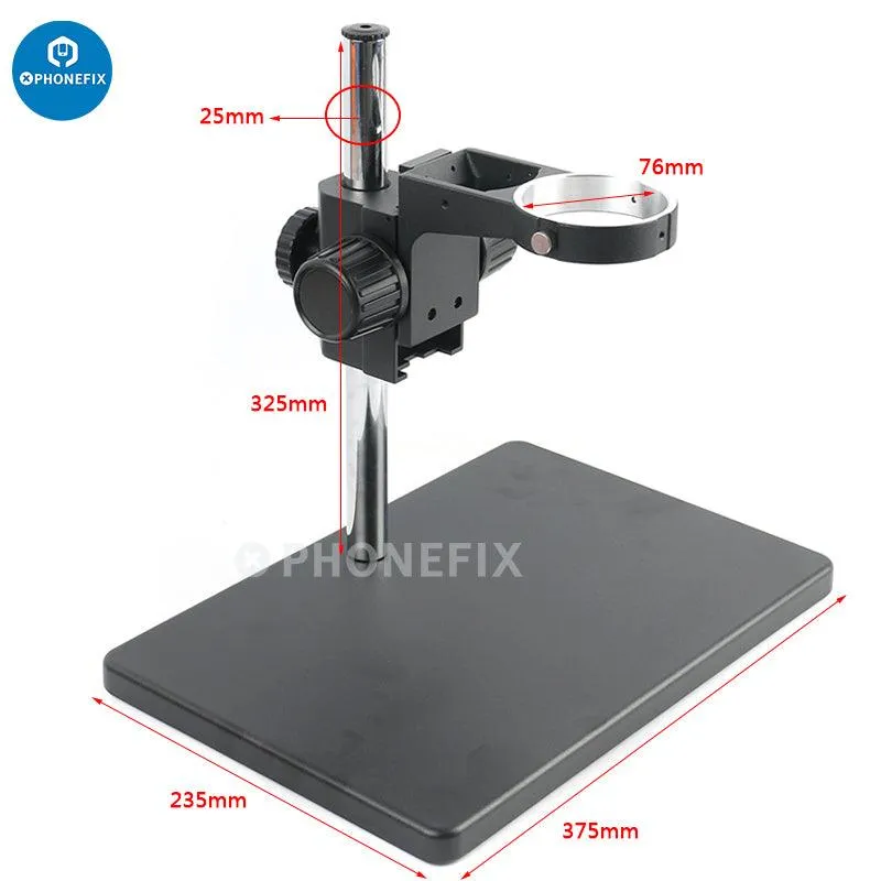 Adjustable 76mm Diameter Digital Microscope Stand Bracket Holder