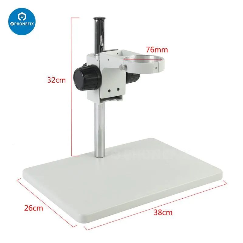 Adjustable 76mm Diameter Digital Microscope Stand Bracket Holder