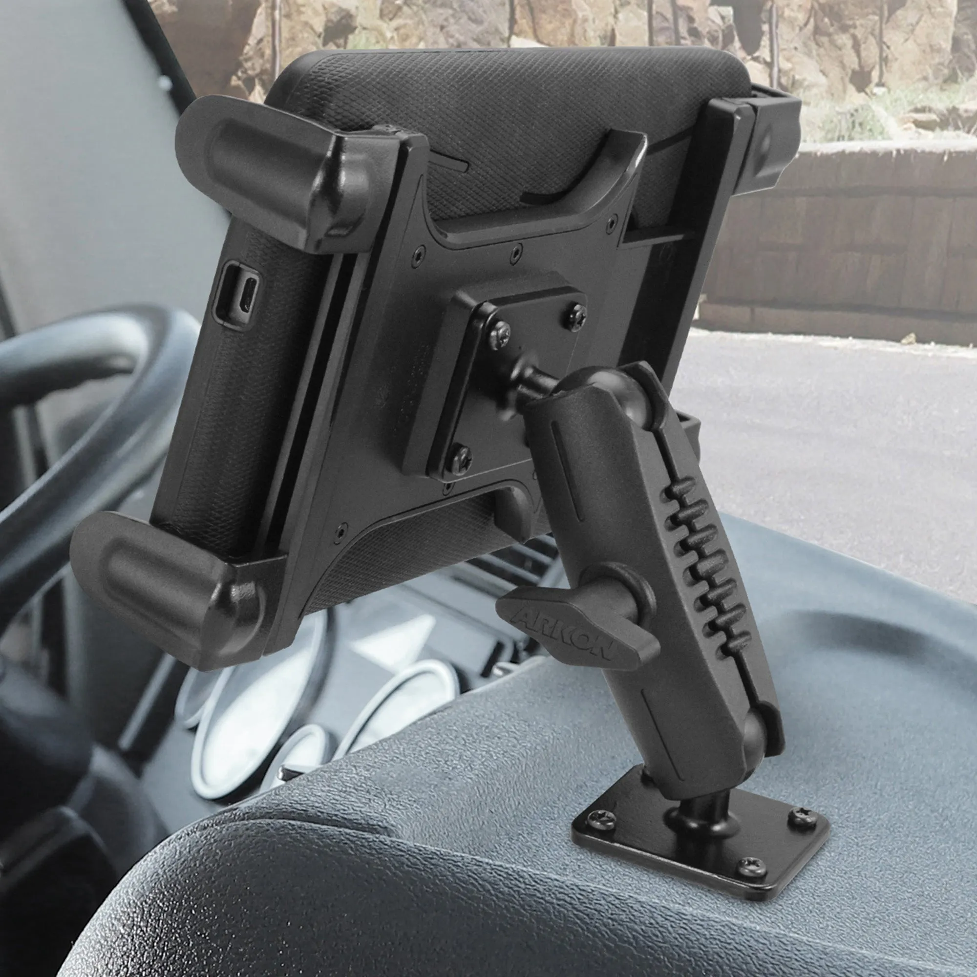 Arkon Mounts Drill-Base Tablet Mount - 15-08724