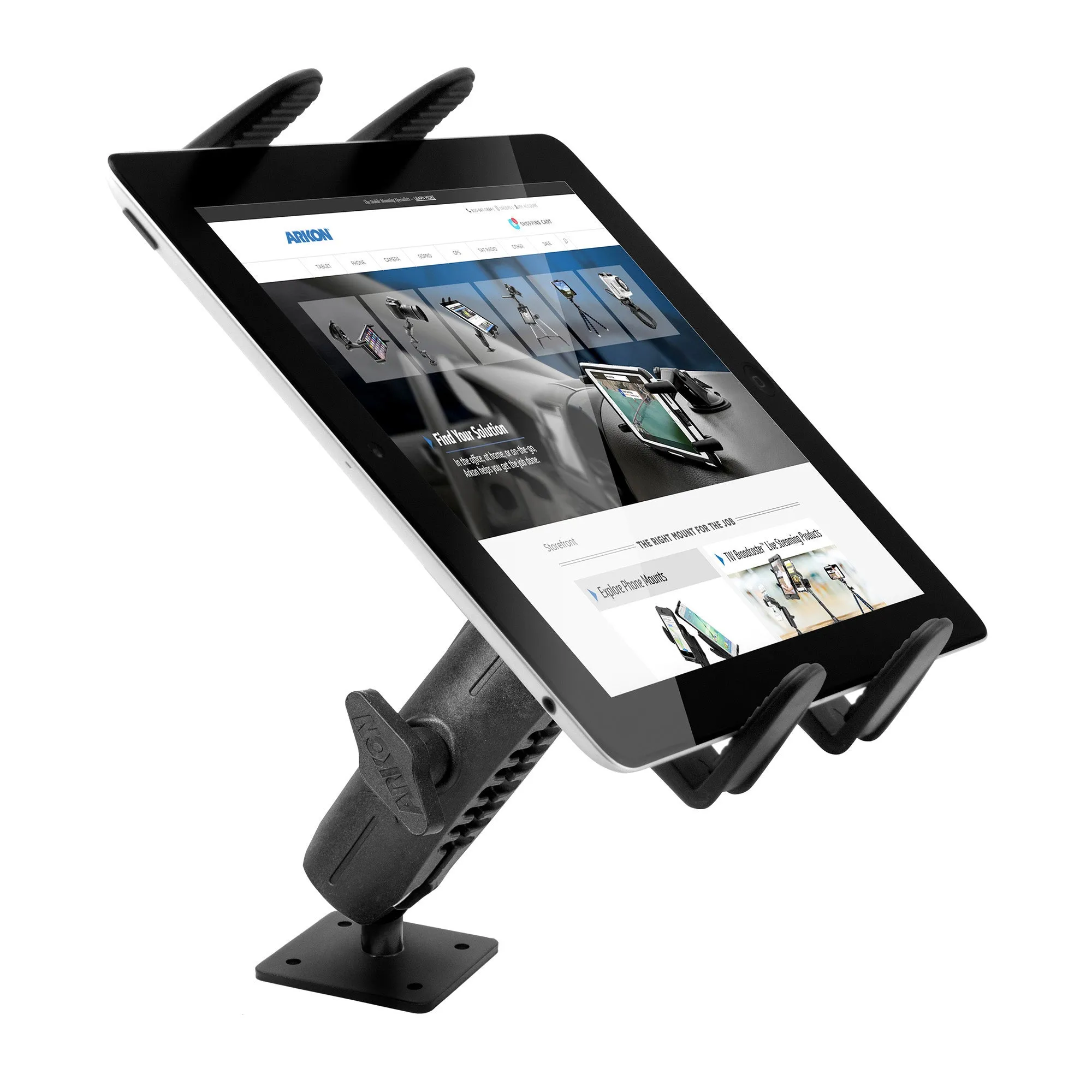 Arkon Mounts Drill-Base Tablet Mount - 15-08724