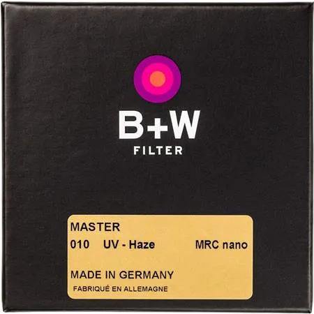 B W 39mm #010 MASTER UV-Haze MRC Nano Filter