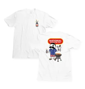 BBQ BOH TEE - WHITE