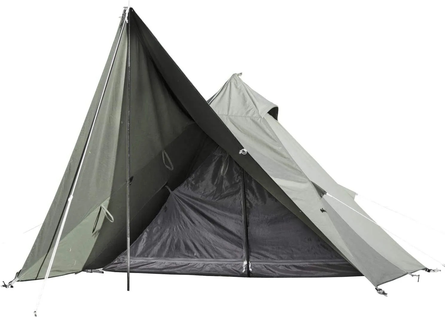 BDK-75TC Bundock BDK-75TC Solo Tipi 1 Tent 1 Khaki Person NEW