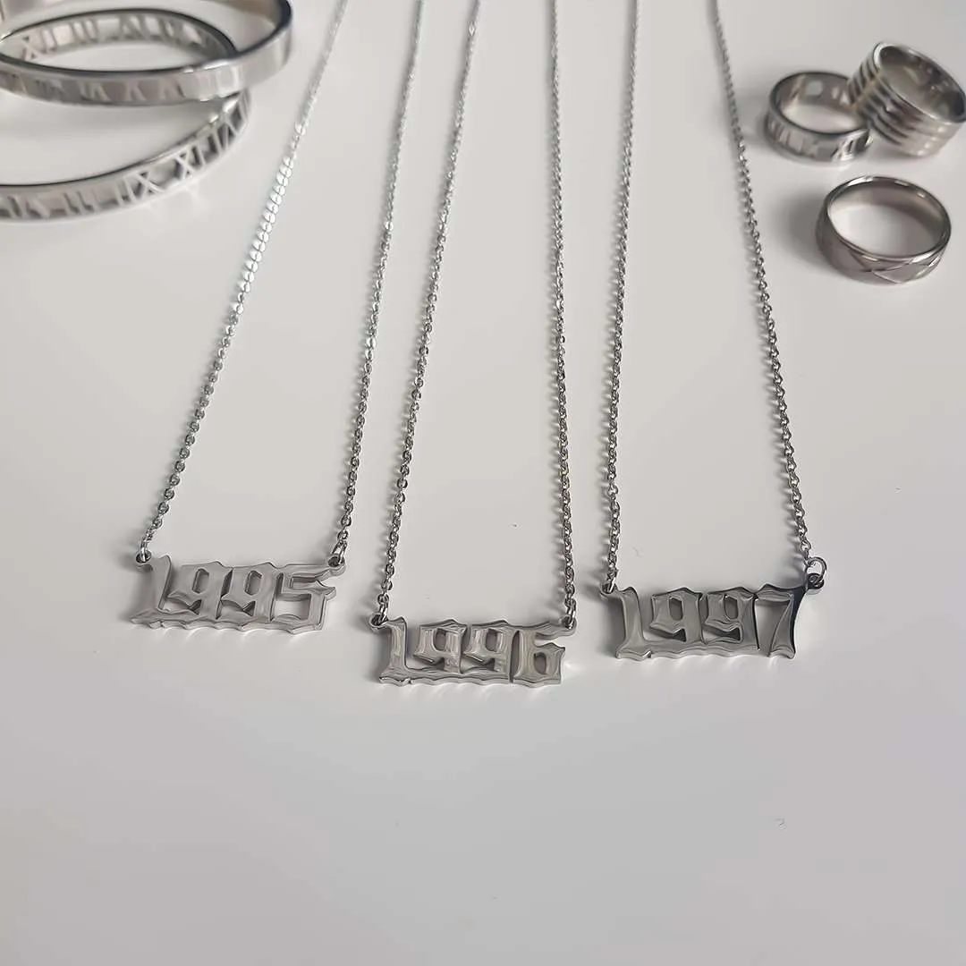 Birth-Year Necklace (Custom)