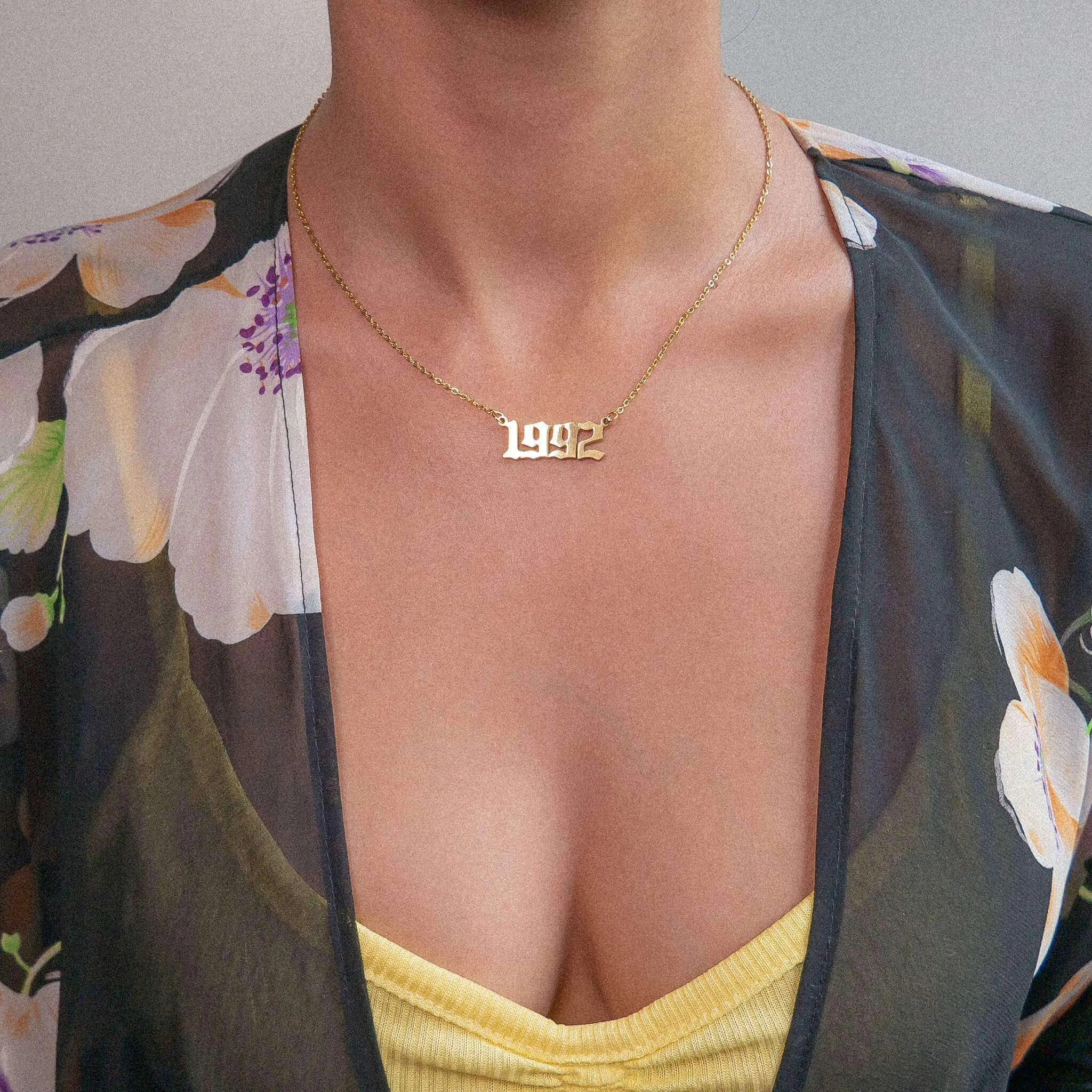 Birth-Year Necklace (Custom)