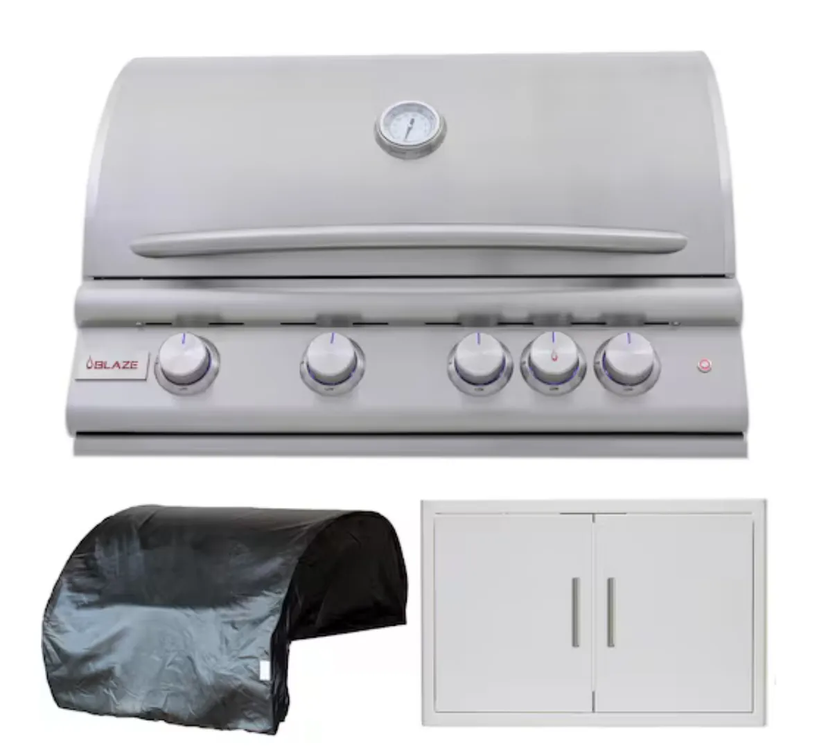 Blaze Premium LTE  3-Piece 32-Inch Propane Outdoor Kitchen Package