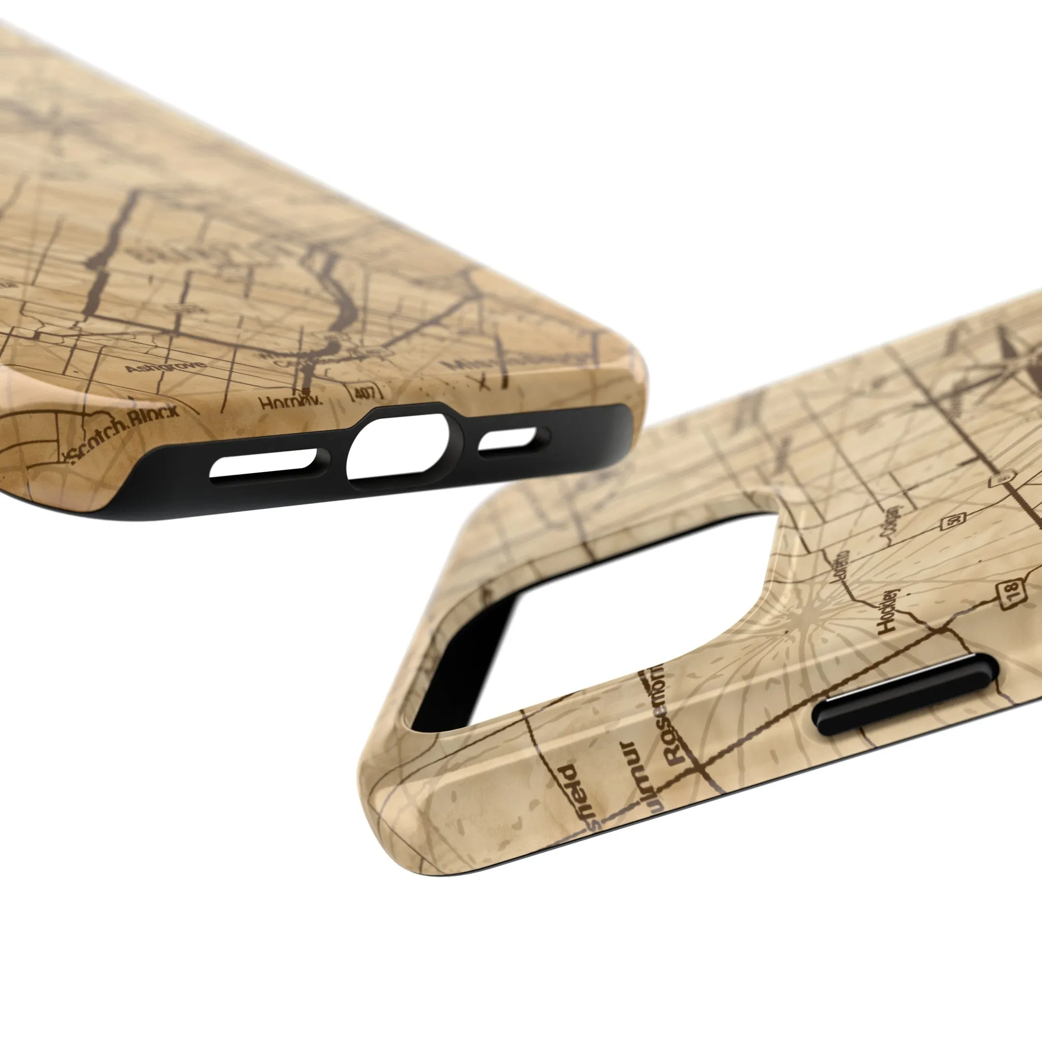 Brampton map premium phone case