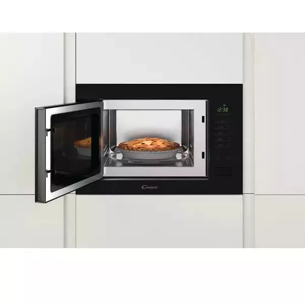 Candy 25L 1000W Frameless Built-In Microwave - Black | MICG25GDFN