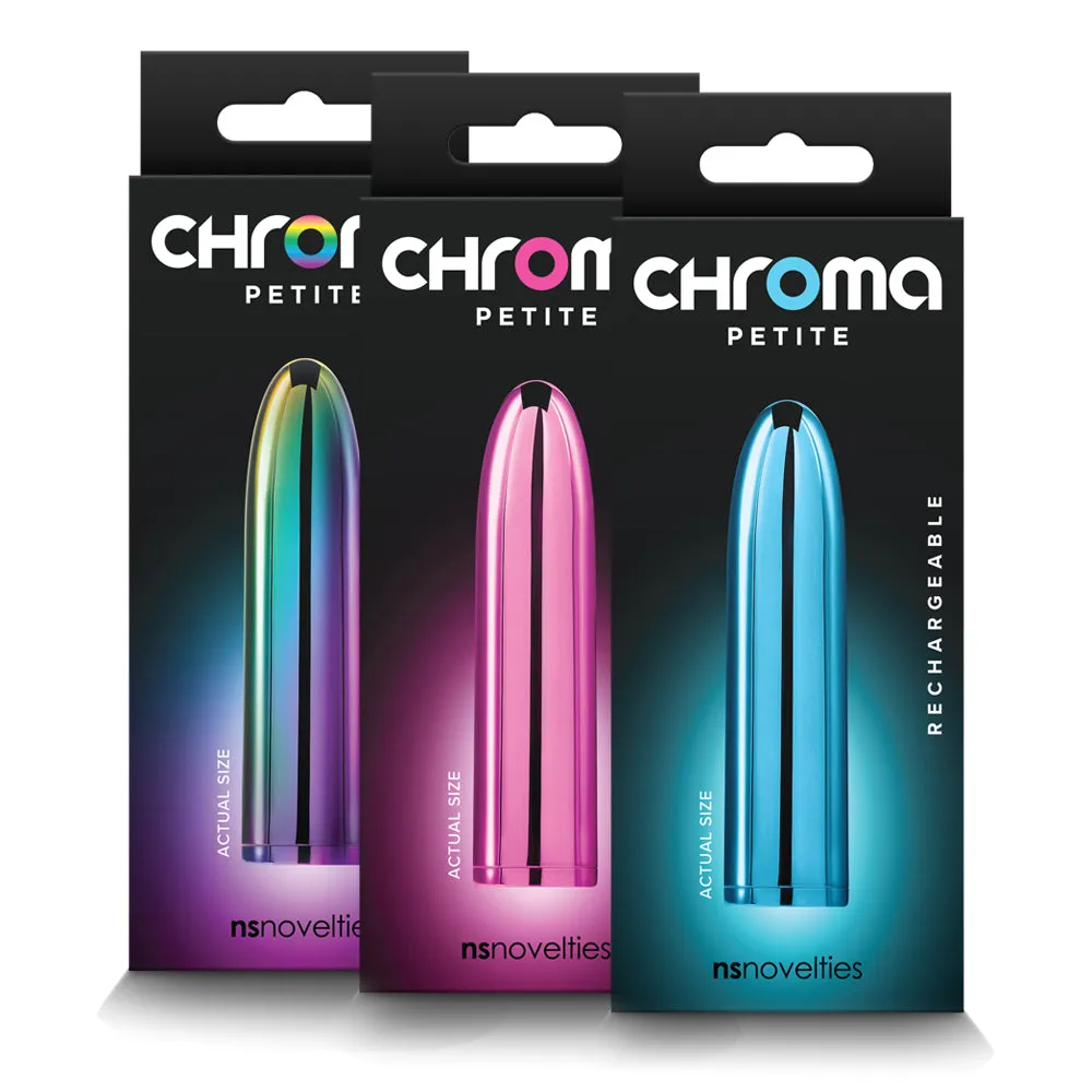 Chroma Petite Rechargeable Metallic Bullet Vibrator