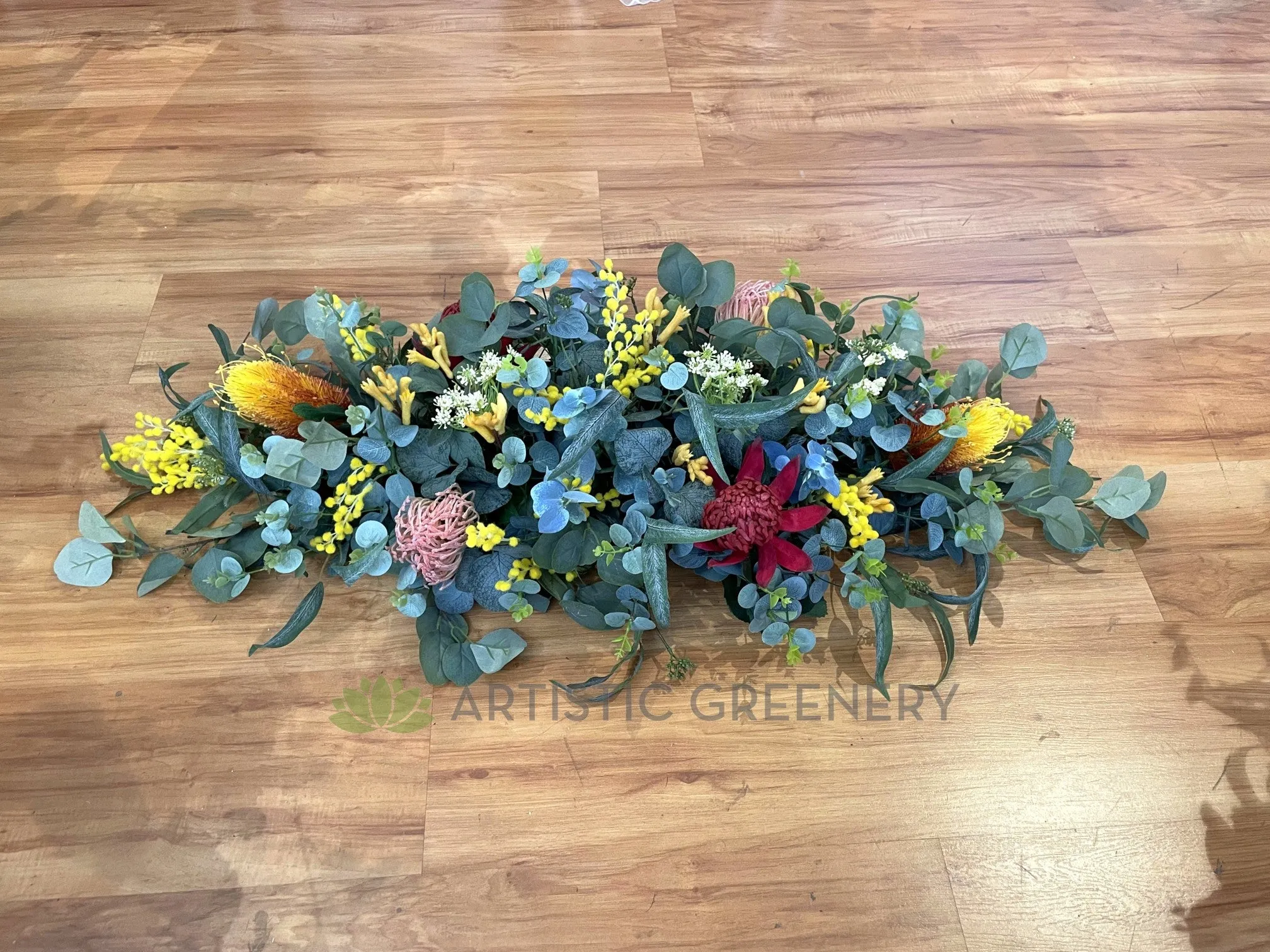 Compass Group WA - Custom-made Floral Arrangements for Bain-Marie Top