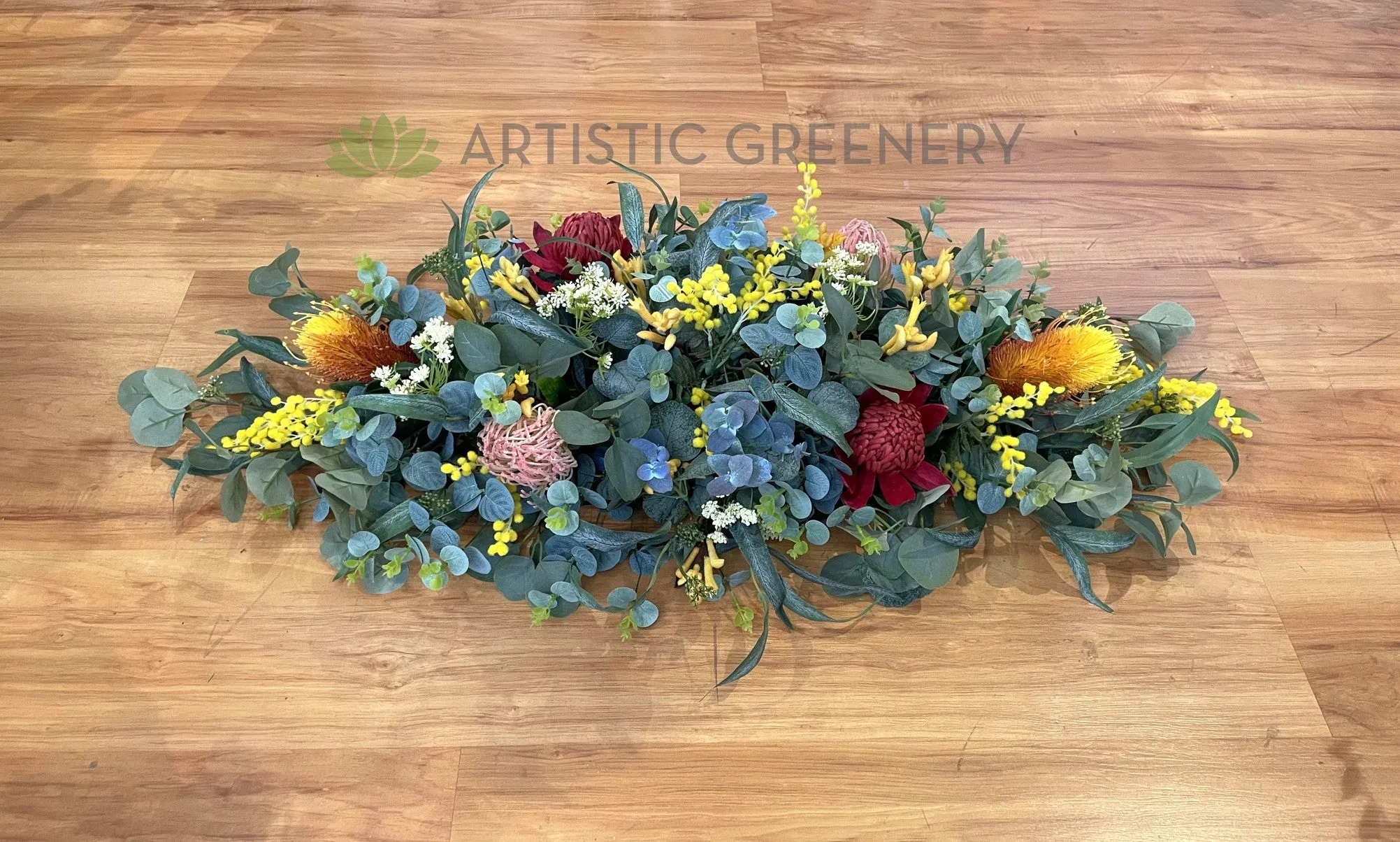 Compass Group WA - Custom-made Floral Arrangements for Bain-Marie Top