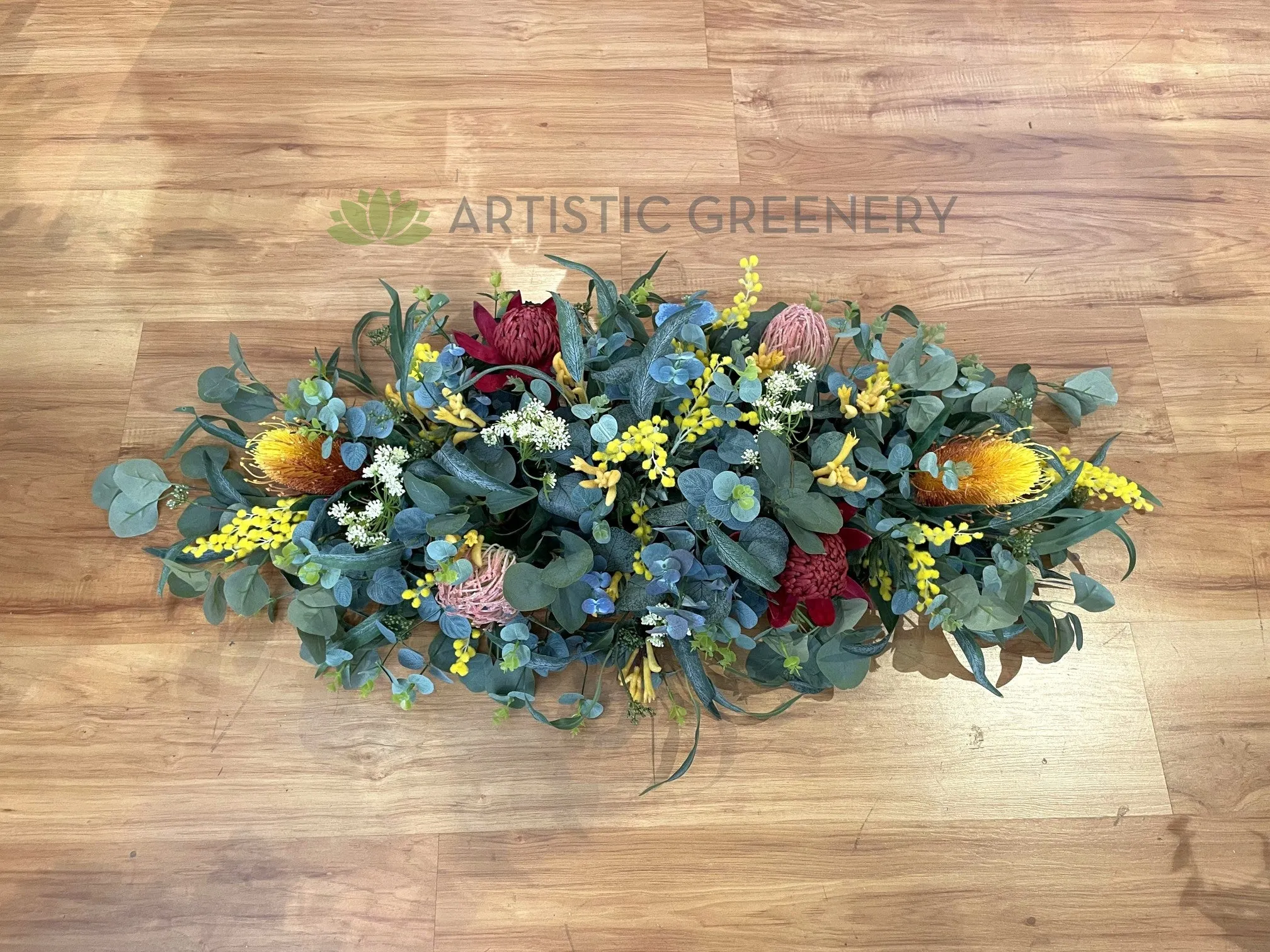 Compass Group WA - Custom-made Floral Arrangements for Bain-Marie Top