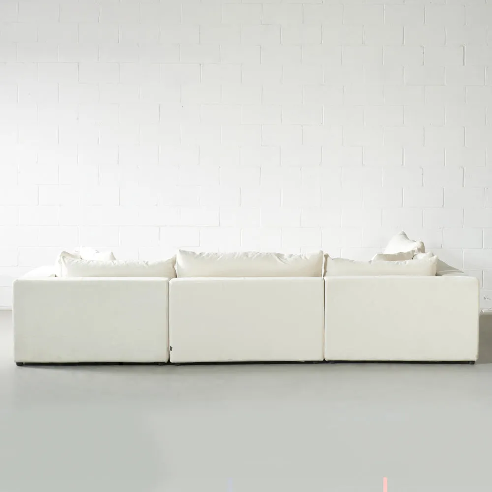 COSMIC - Cream Fabric Modular Set (4 piece)