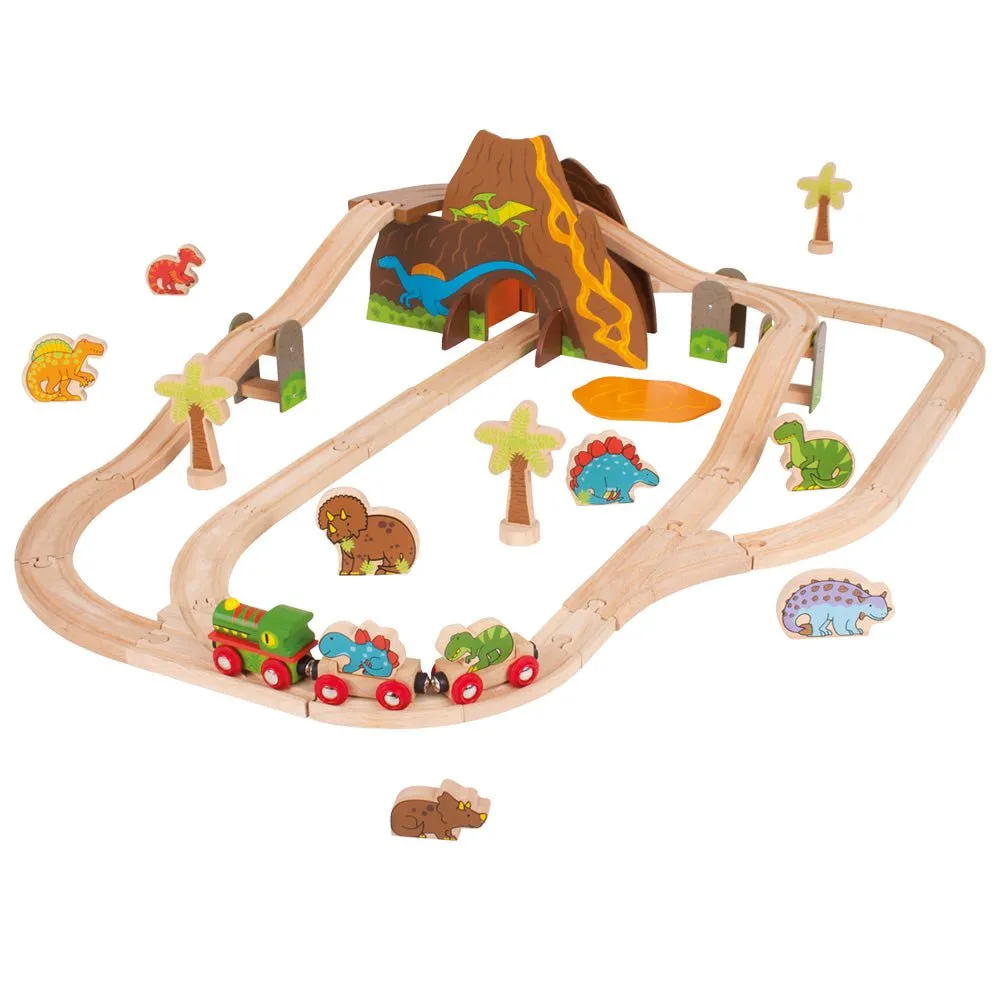 Dinosaur Railway Set