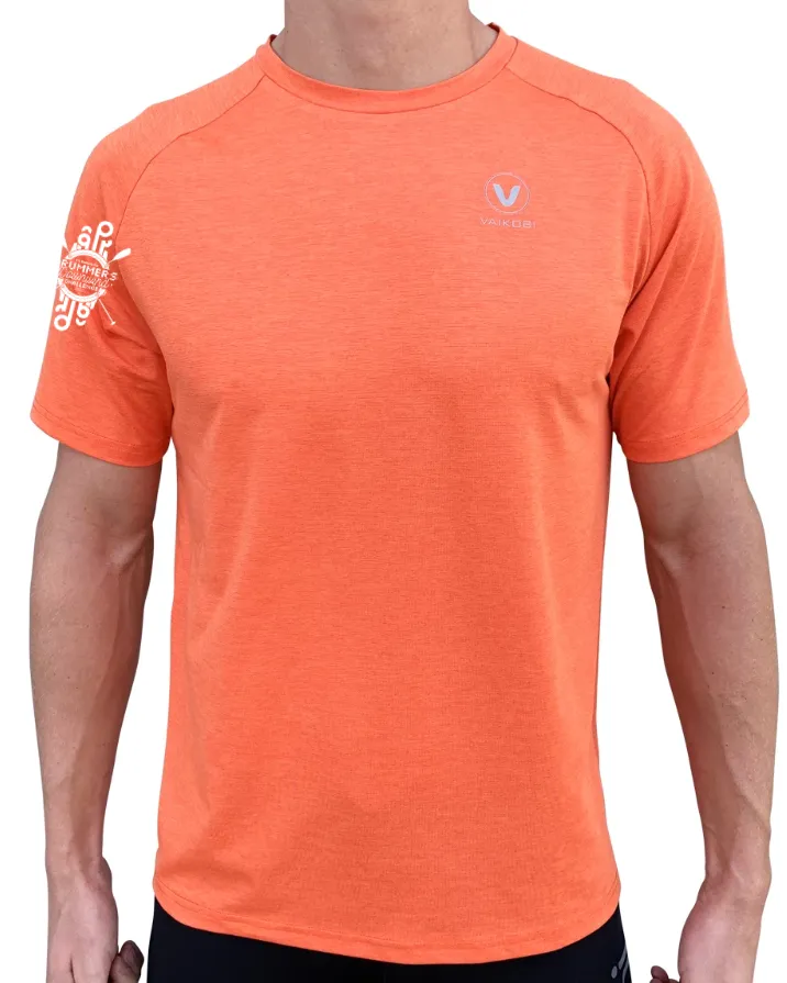 DRUMMERS - UV Performance S/S Tech Tee - Fluro Orange - CUSTOM