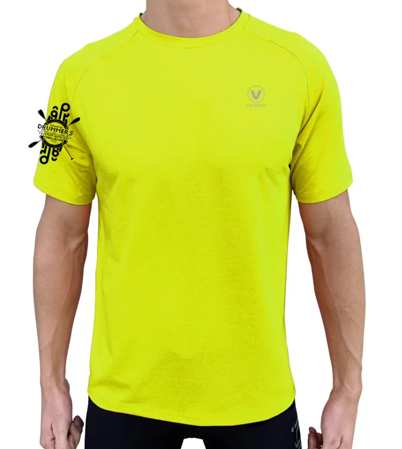 DRUMMERS - UV Performance S/S Tech Tee - Lime - CUSTOM