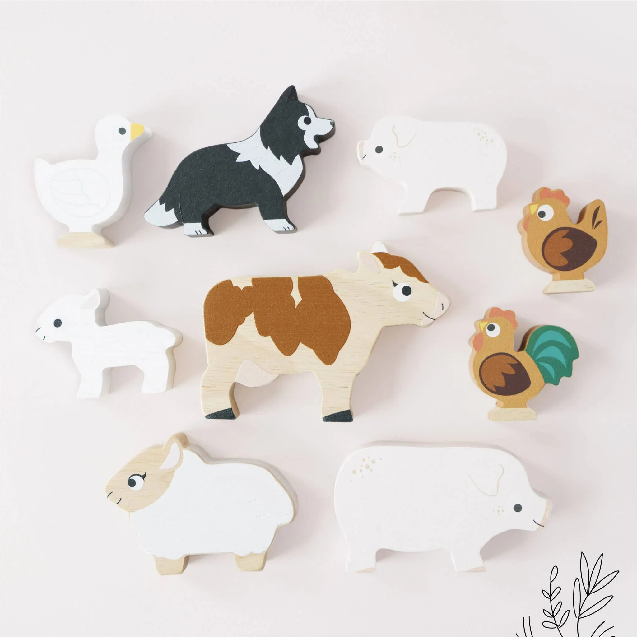 Farmyard Wooden Stacking Toy