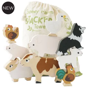 Farmyard Wooden Stacking Toy