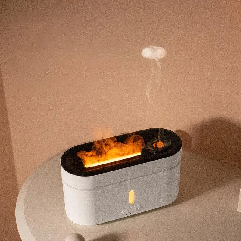 Flame Lamp Humidifier Aromatherapy Machine