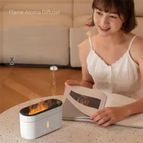 Flame Lamp Humidifier Aromatherapy Machine