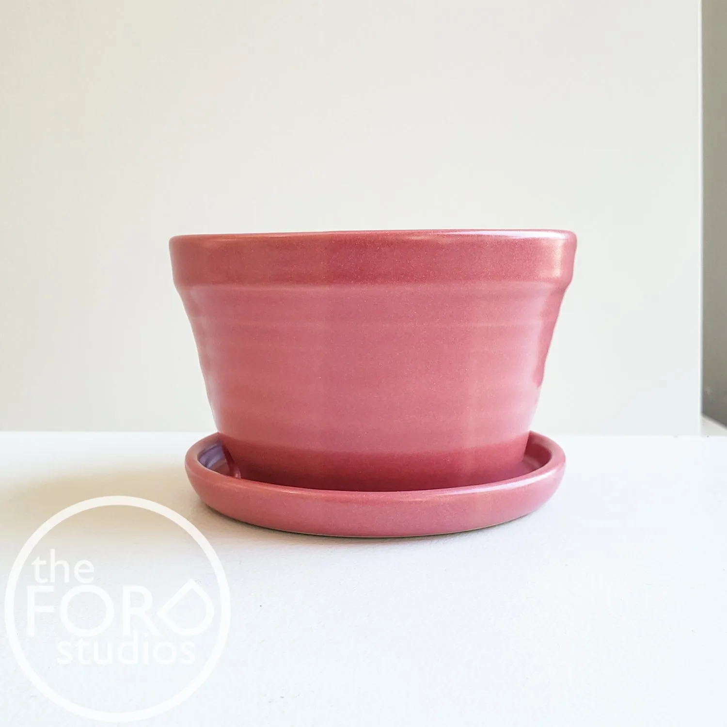 FOOTED FLOWER POT by Jive Pottery