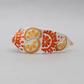 Fruit Embroidered Hairband