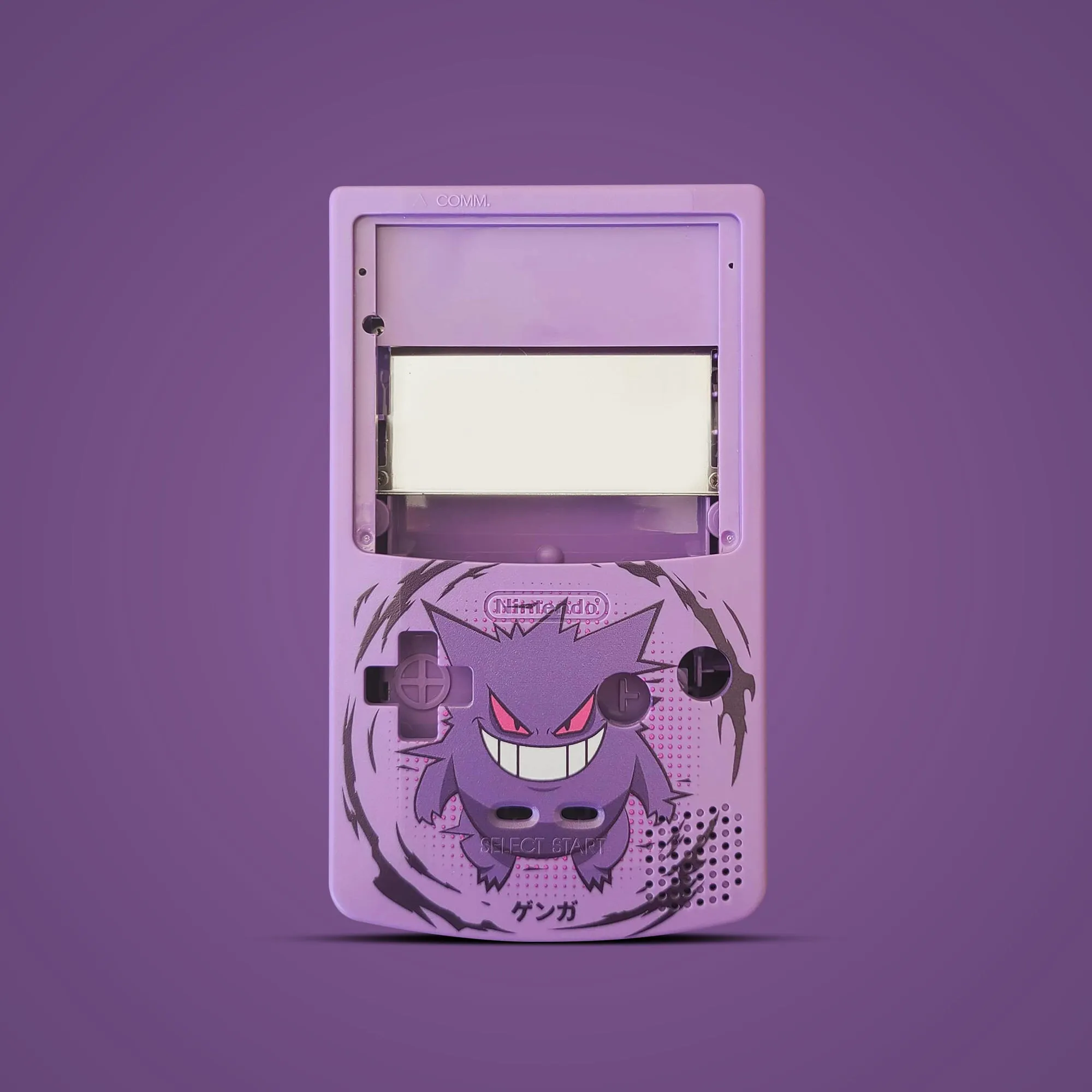 Optimized English Title: 2.0 Laminated Q5 IPS Ready Game Boy Color Shell with UV Printing - Design #094