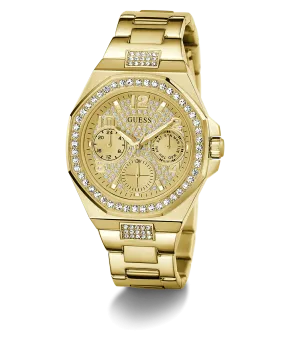 GUESS Ladies Gold Tone Multi-function Watch