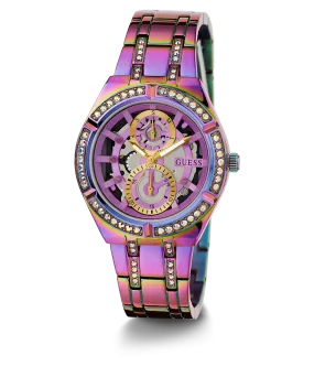 GUESS Ladies Iridescent  Iridescent Multi-function Watch