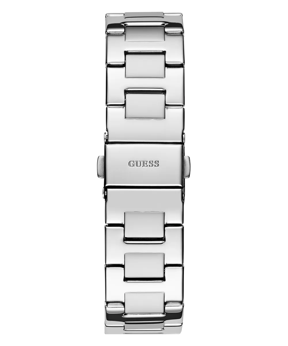 GUESS Ladies Silver Tone Multi-function Watch