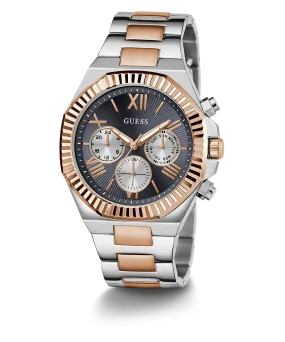 GUESS Mens 2-Tone Multi-function Watch