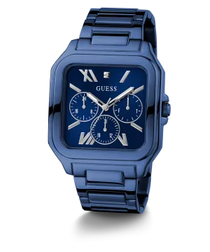 GUESS Mens Blue Multi-function Watch