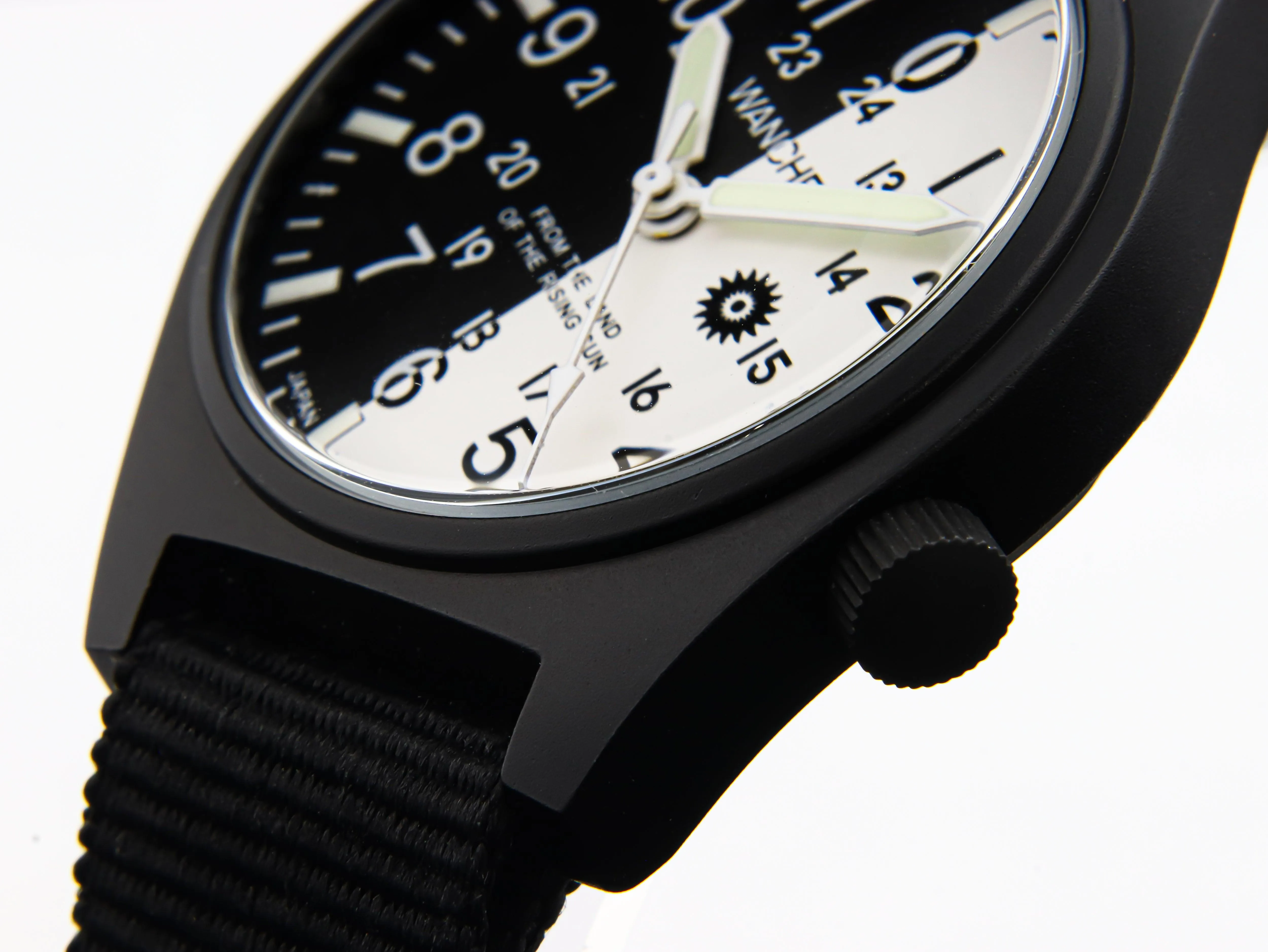 Gurkha Black&White Dial with B&W 0