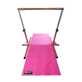 Gymnastics Horizontal Bar & Folding Mat SET