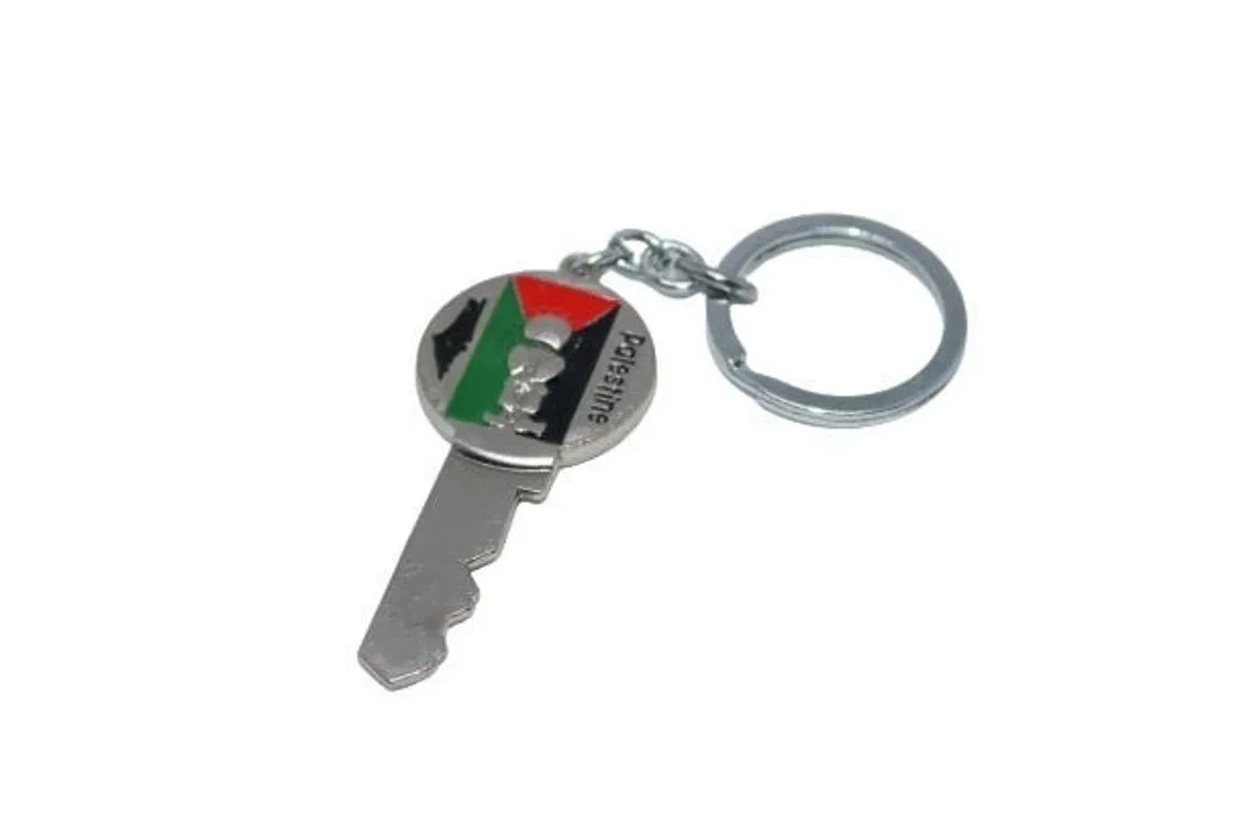 Handalah  Palestinian Key Map Keychain