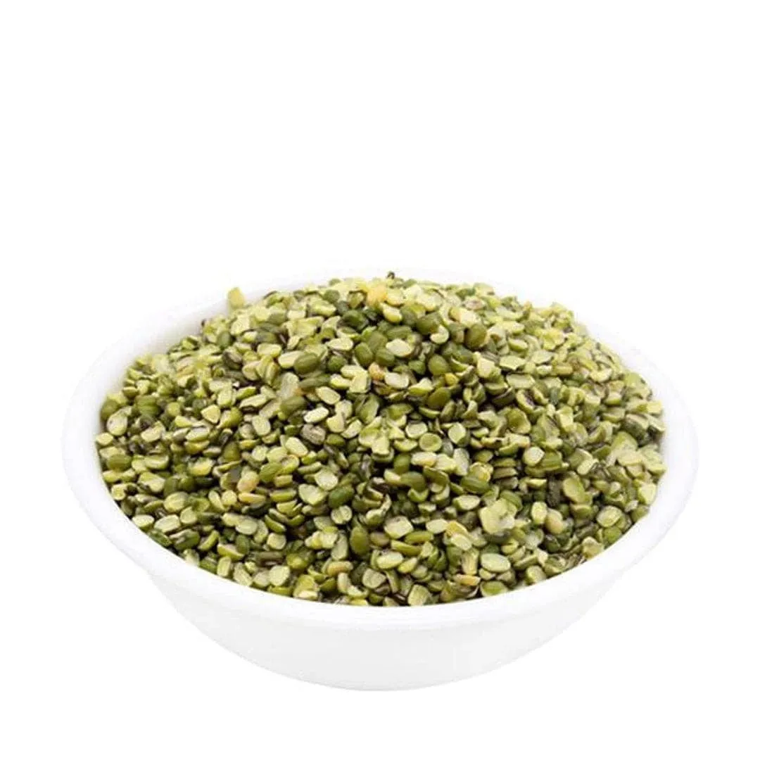 Moong Split With Husk (Green Mung Bean Split)