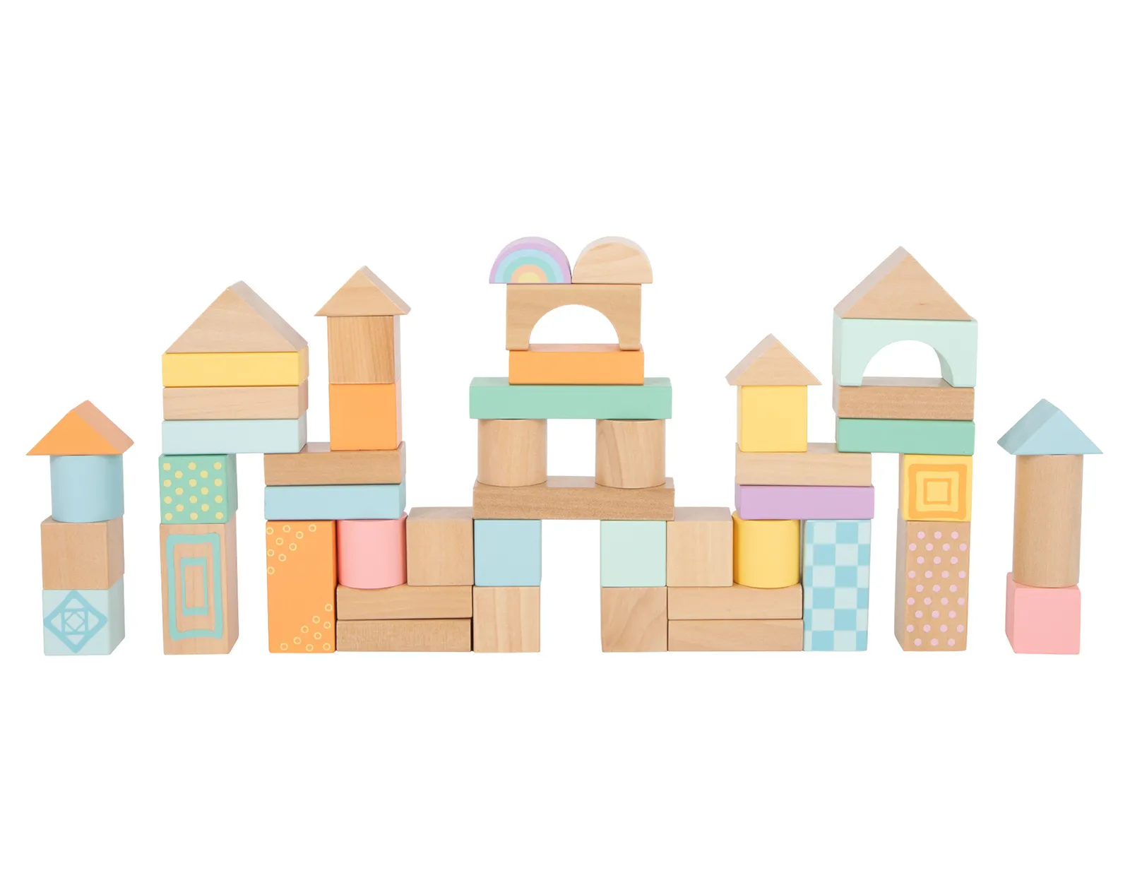 Pastel Building Blocks