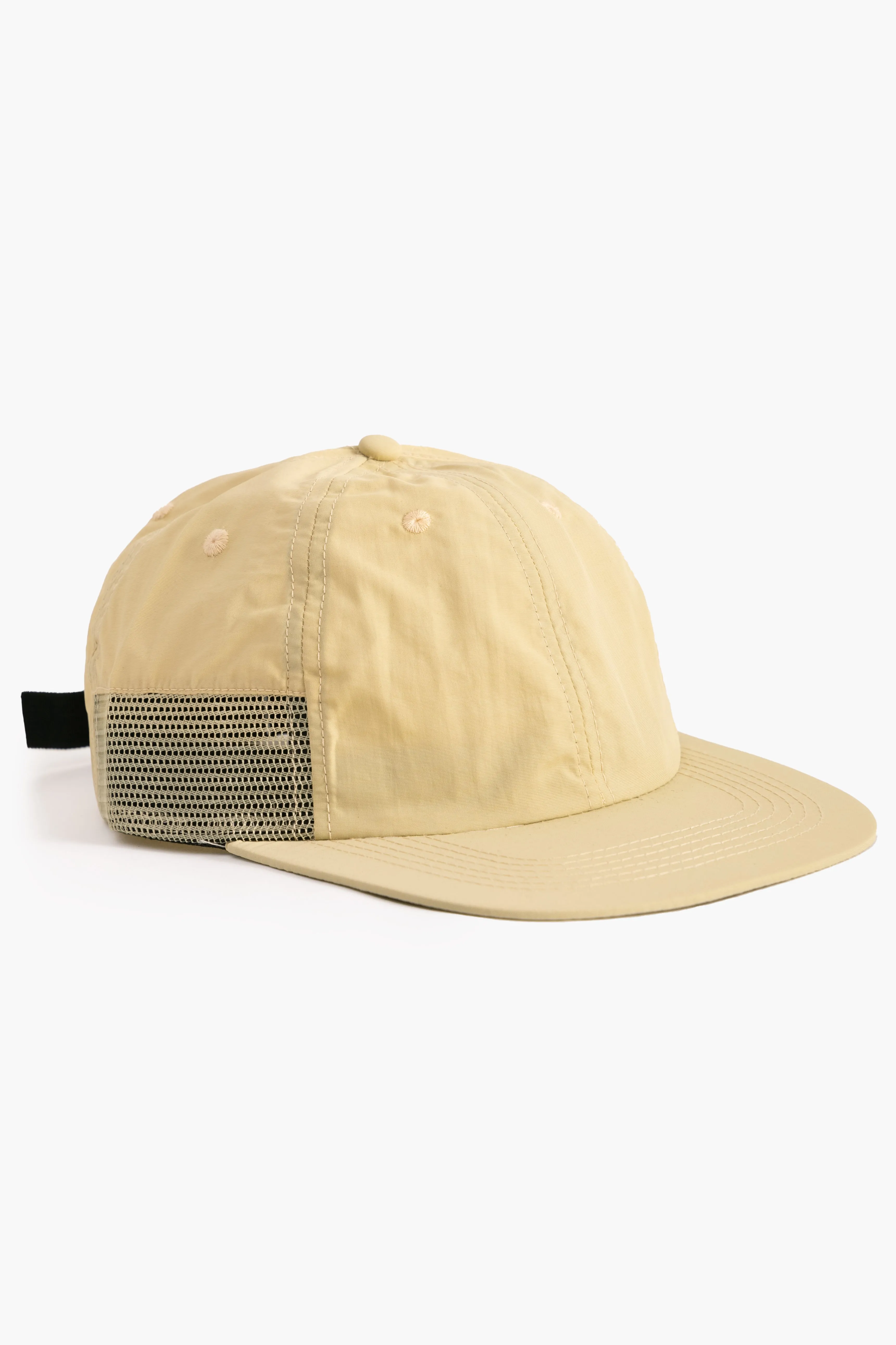 Power Goods - Perfect Nylon 6 Panel Mesh Cap - Tan