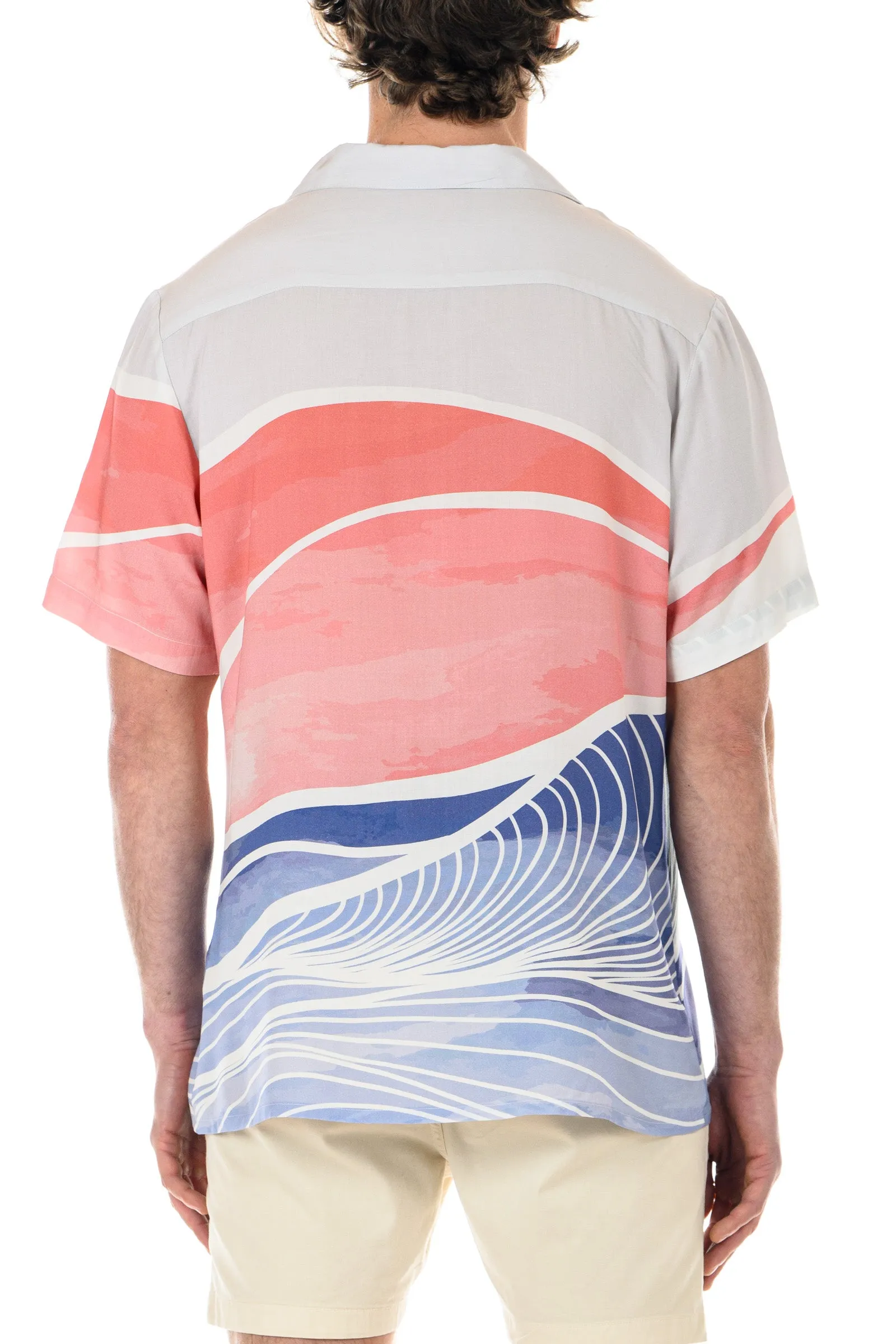 Rio Shirt - Cream/Pink/Blue