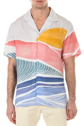 Rio Shirt - Cream/Pink/Blue