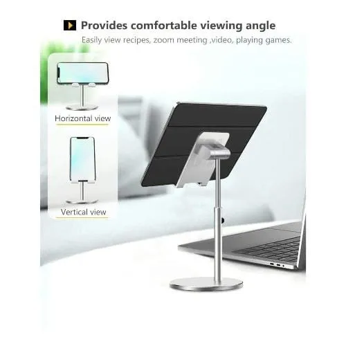 Silver Desktop Stand - Most Phones and Tablets