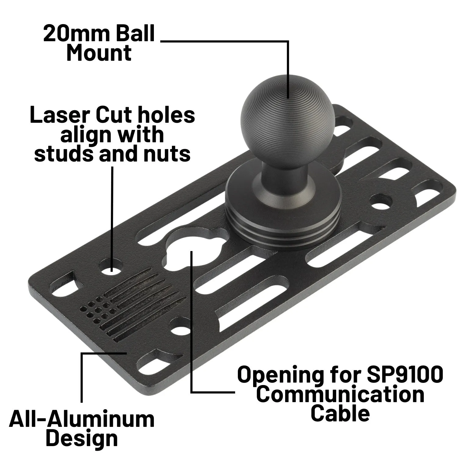 Switch Pros SP9100 Switch Panel Mount with 20mm Ball