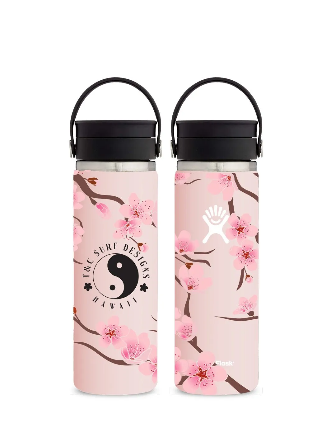 T&C Surf 20 oz Cherry Bloom Hydro Flask