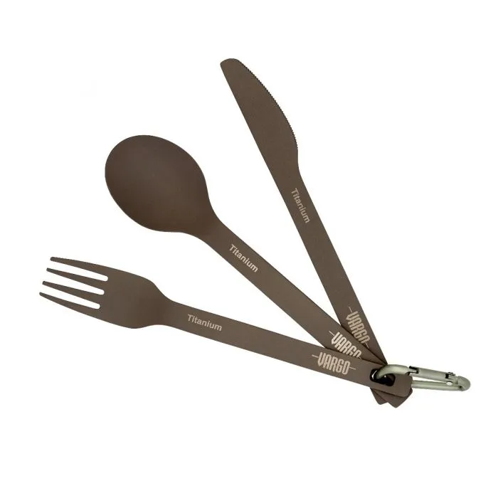 TITANIUM SPOON/FORK/KNIFE SET - ULV